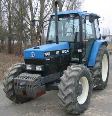 TRACTEUR AGRICOLE FORD 7740   1997