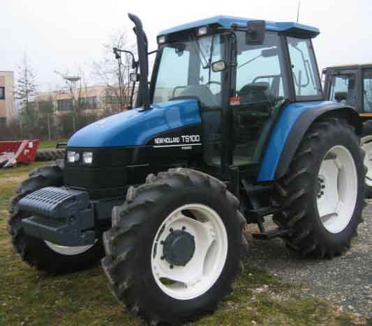 TRACTEUR AGRICOLE NEW HOLLAND TS 100   1998