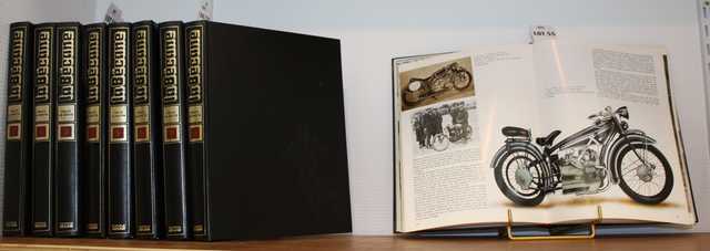 LA BECANE. TOUTE LA MOTO. 8 VOLUMES. DE 1976 A 1979. EDITIONS ATLAS.