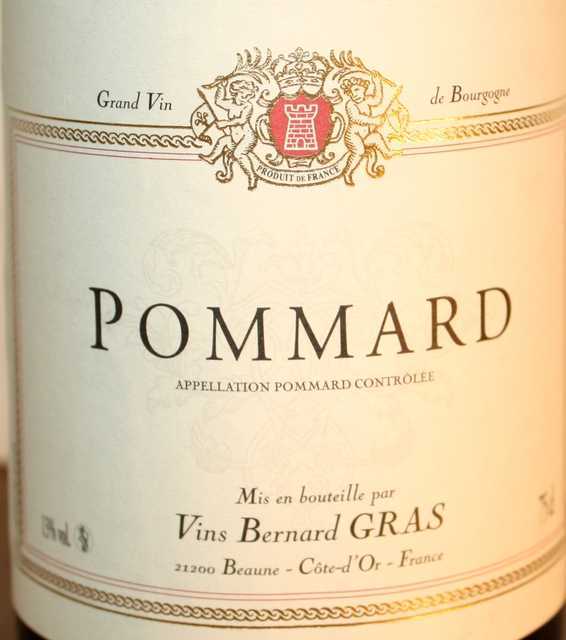 12 BOUTEILLES DE POMMARD, BERNARD GRAS, 2005. CAISSE CARTON.