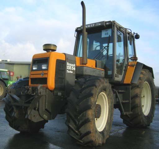 TRACTEUR AGRICOLE RENAULT 155-54 TRACTONIC 4 RM 4 RM 1995