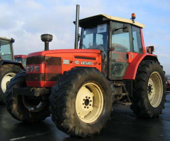 TRACTEUR AGRICOLE SAME ANTARES 110   1995