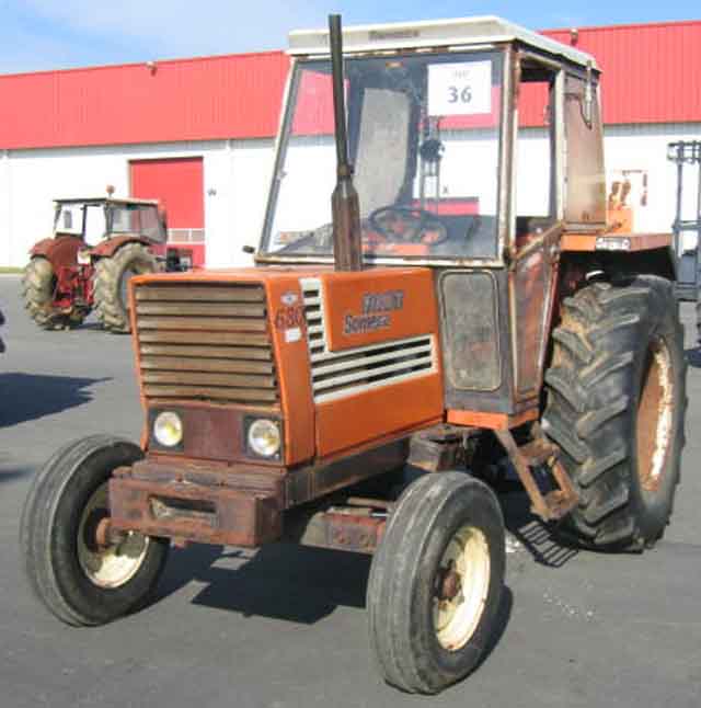 TRACTEUR AGRICOLE FIAT SOMECA 680 2 RM 2 RM 1979