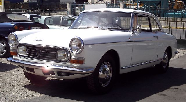 VOITURE PEUGEOT 404 COUPE INJECTION  1967