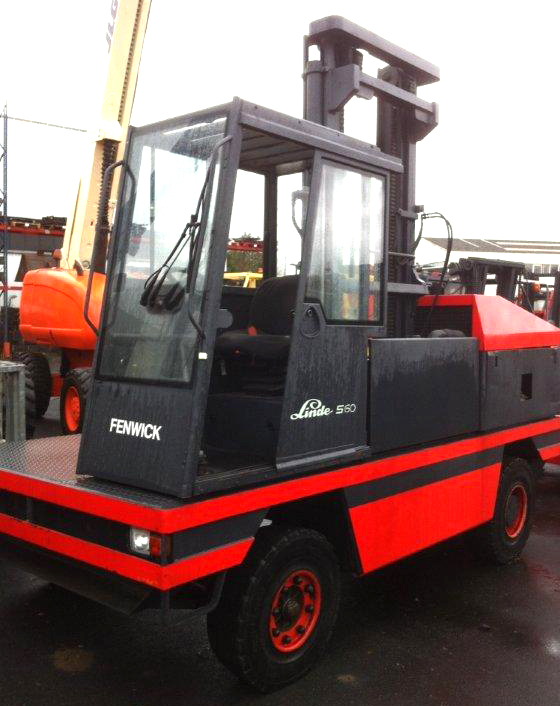CHARIOT ELEVATEUR LATERAL FENWICK S60 6000 KG