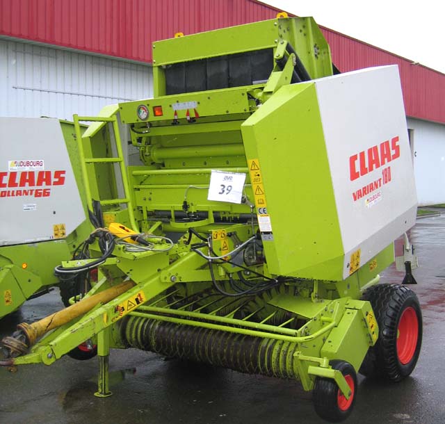 PRESSE A BALLES RONDES CLAAS VARIANT 180  