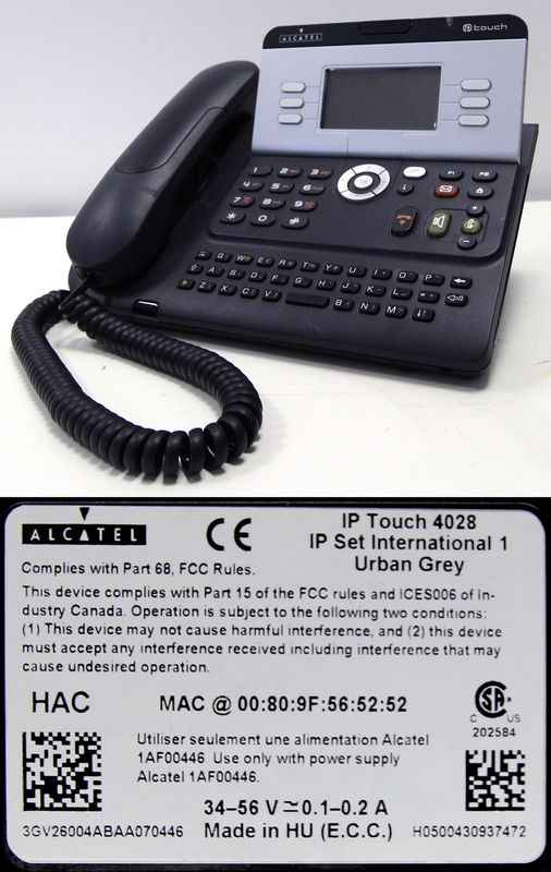 LOT 18. 35 TELEPHONES IP DE MARQUE ALCATEL-LUCENT MODELE 4028.