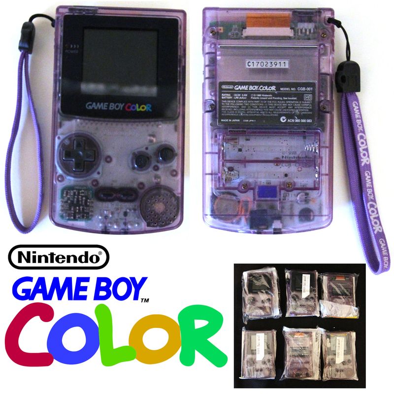 Nintendo Game Boy Color, model CGB-001