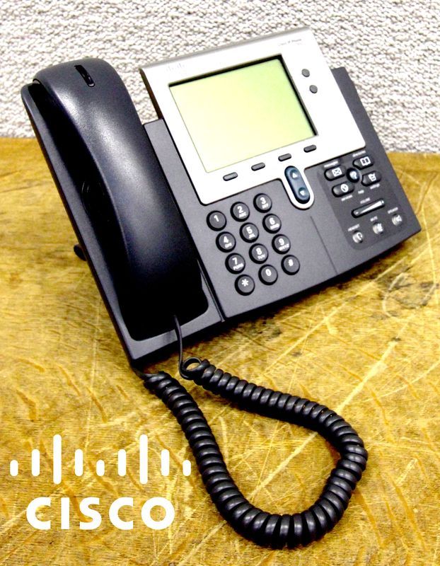 70 POSTES DE TELEPHONE DE MARQUE CISCO MODELE 7942-G. TELEPHONE IP. COLORI GRIS. ECRAN LCD.